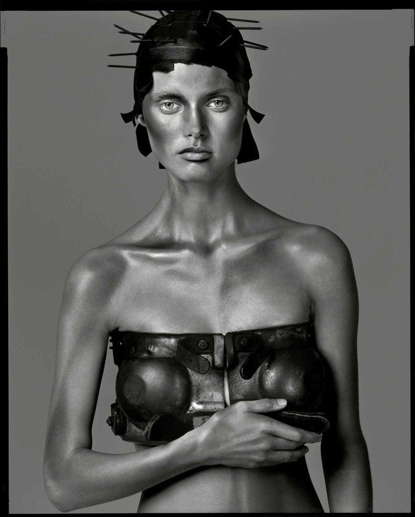 Malgosia Bela, Body Jewel by Tom Binns, New York City, March 13, 2000 by Richard Avedon, printed in 2001