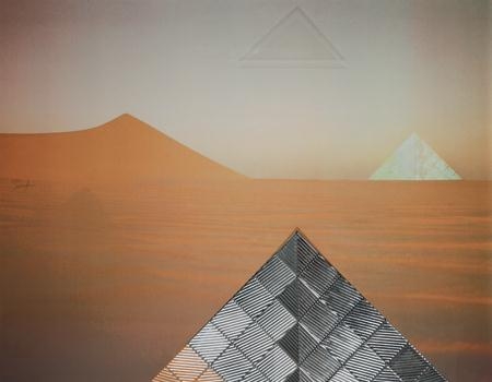 Station 11 - Die Monumente des Lichts (from Sahara-Projekt) by Heinz Mack, 1972-1975