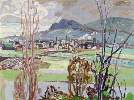 Autumn landscape, Schlieren Unterengstringen