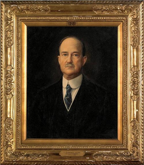 Portrait of C. Hartman Kuhn by Otto Paul Merkel