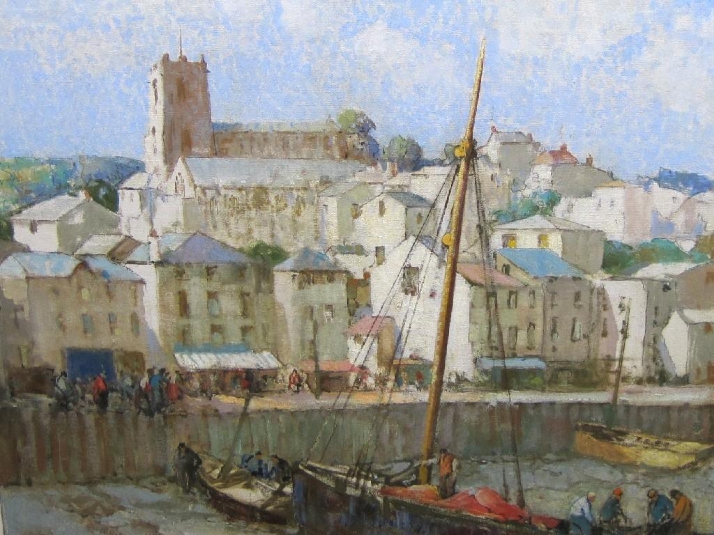 Artwork by William Lee-Hankey, Brixham, Devonshire, Made of oil on canvas