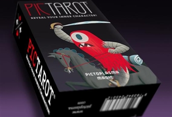 Illustrated Tarot cards from Pictoplasma