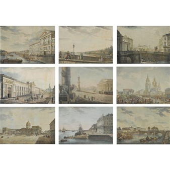 25 Works: Views of St. Petersburg - Ottavio Toselli