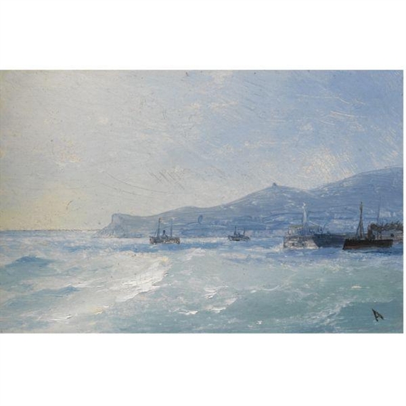 A View of Theodosia by Ivan Aivazovsky, 1898