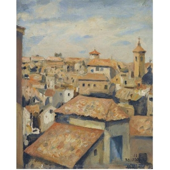 View of Toledo - Nikolay Milioti