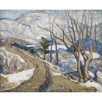 ROAD ON THE MOUNTAIN - Henrietta Mabel May