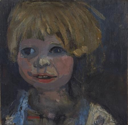 CHILD'S HEAD by Joan Kathleen Hardy Eardley