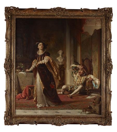 KATE FROM THE TAMING OF THE SHREW by Thomas Francis Dicksee, 1852