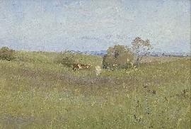 Unploughed Field by Elioth Gruner, 1916