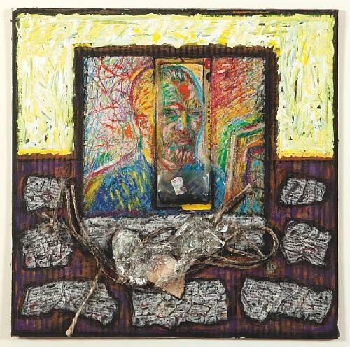The letter that never arrived - Hommage à Van Gogh by Yiannis Psychopedis, 1991