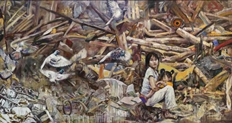 Hung Liu: Richter Scale - Bernice Steinbaum Gallery