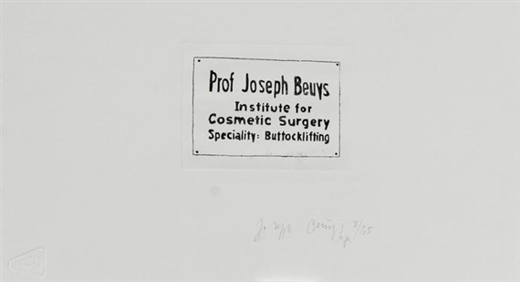 Untitled by Joseph Beuys, 1982/1985