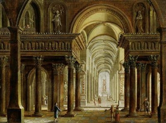 Church interior - Monogrammist M.S.