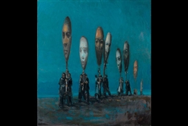 Andrew Gadd Further Develops His Themes of Isolation and Social Brutality at Agnew's Gallery