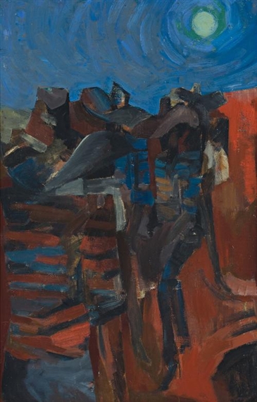 Ballad of Native Stockmen No. 2 by Jon Molvig, 1958