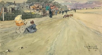 La porte Montmartre - Francis Garat