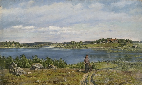 From Vandsjø by Jørgen Sørensen, 1881