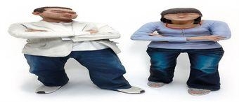 Jangdockdae Father and Mother-colour by Yi Hwan-Kwon, 2008