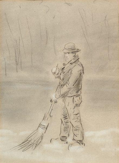 Otto Eerelman | The ice rink sweeper | MutualArt