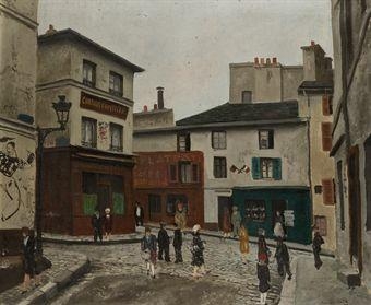 Montmartre by Francis Smith, 1927