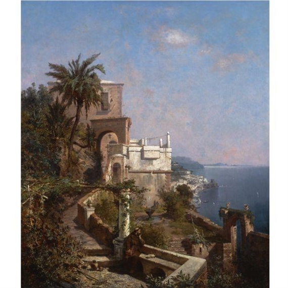 Franz Richard Unterberger | Ankunft der Fischer in Capri | MutualArt