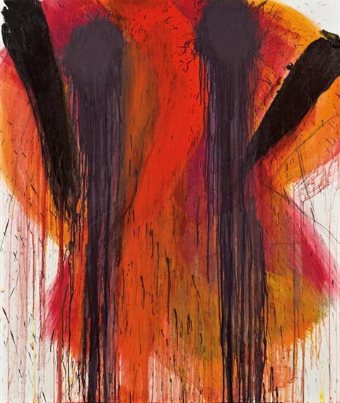 Hand- und Fingermalerei by Arnulf Rainer, 1992