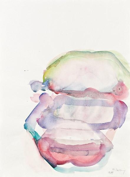Ganzheitlicher Körper by Maria Lassnig, 1989
