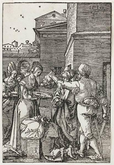 Albrecht Dürer | The Beheading of St John the Baptist (Bartsch 125 ...