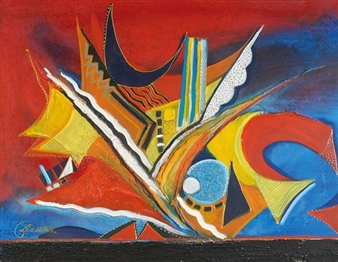 A Gesture to Kandinsky - Arnold Goldberg