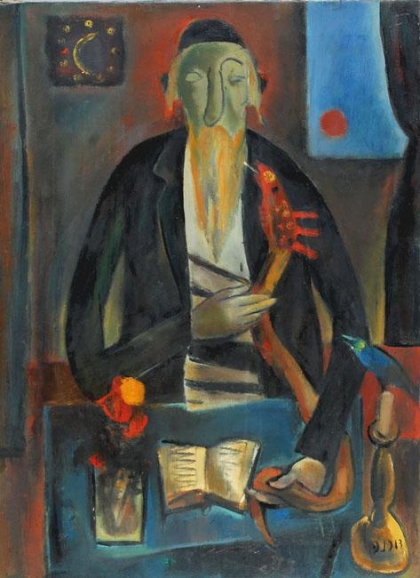 Artwork by Emmanuel Dorna, Prayer, Made of Oil on canvas