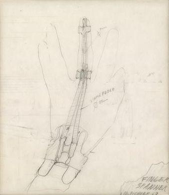 “Finger Brace” by Walter Pichler, 1967