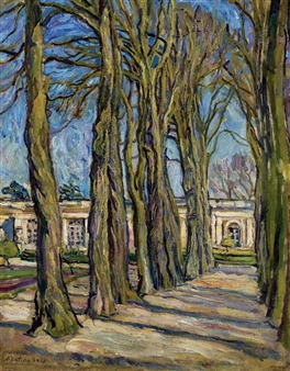 Versailles. L'Allée - Pyotr Konchalovsky