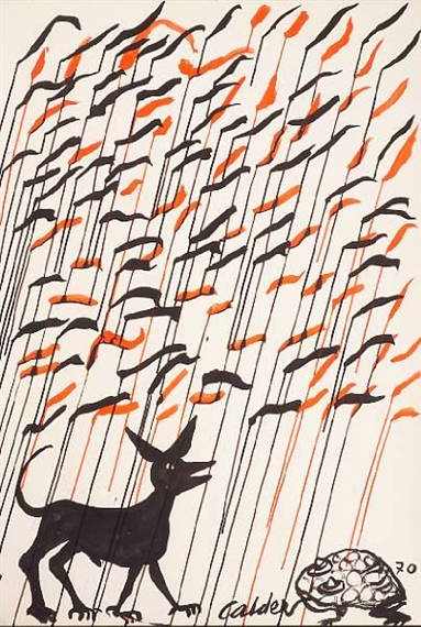 The Frog by Alexander Calder, 1970