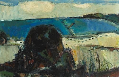 Coastal Scene by Robert Frame, 1961