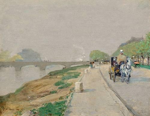 Banks of the Seine by Childe Hassam, 1888
