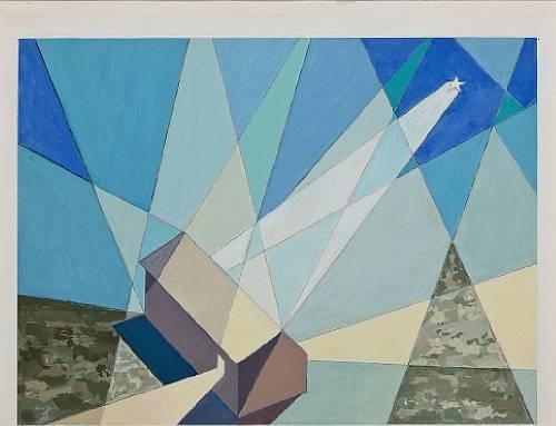 Star by Charles Sheeler, 1955