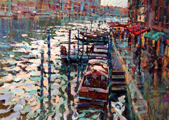Arthur K. Maderson | Above Venice | MutualArt