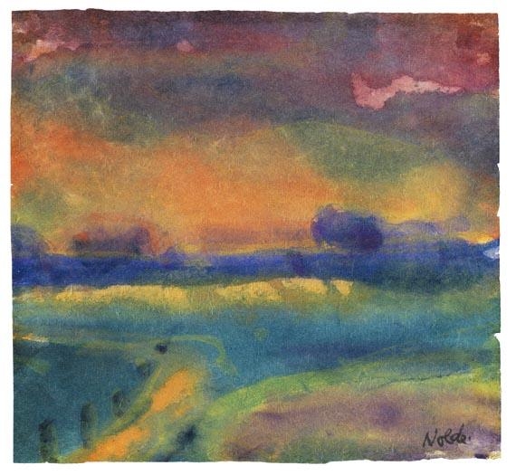 Marschlandschaft by Emil Nolde, 1935