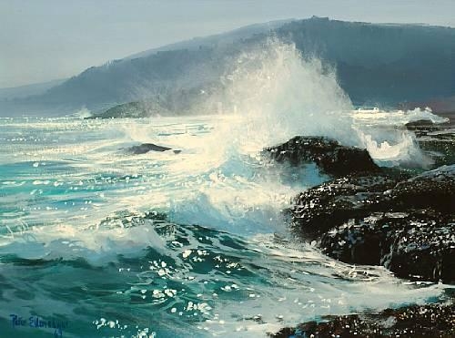 Peter Ellenshaw | Crashing Waves (1969) | MutualArt