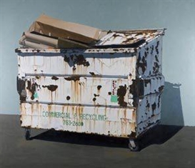 Seattle painter Rachel Maxi's beguiling 'diary of the mundane' salutes the humble Dumpster