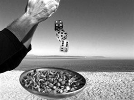 Sight, sound and words mix in David Traylor's 'bowl of water' at Seattle's Gallery 110