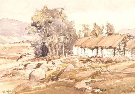 COTTAGES DONEGAL by Theodore James Gracey