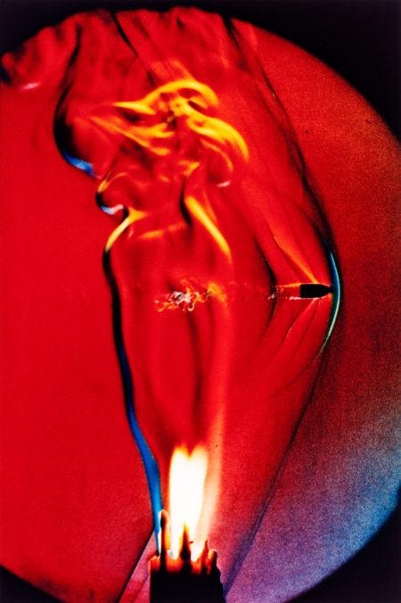 Bullet Through Candle Flame, 1973 by Harold Eugene Edgerton, 1973; circa 1980