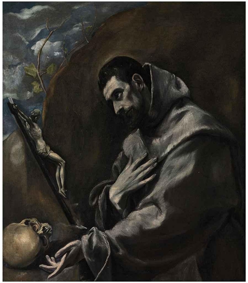 El Greco | Saint Francis of Assisi in meditation | MutualArt