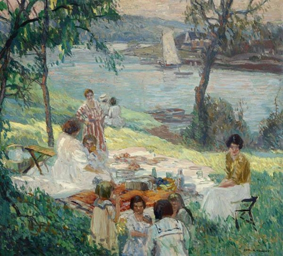 The Outing by Carl Krafft