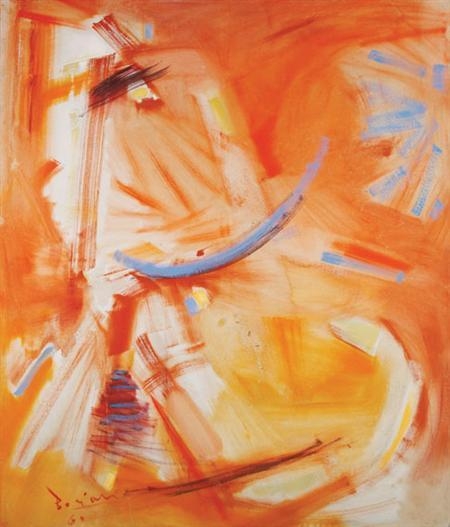 Artwork by Bohumir Strohalm Bocian, Untitled, Made of Oil on canvas