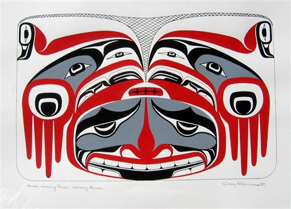 Human Becoming Raven Becoming Human - Corey Moraes