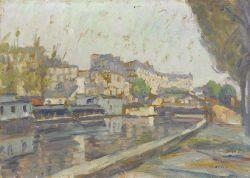 Saint Martin canal by Maurice Grün
