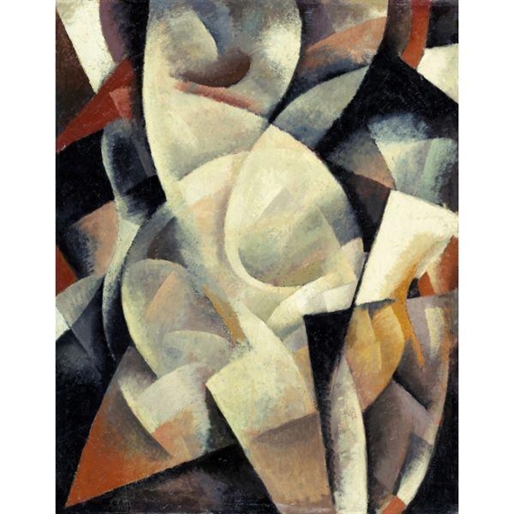 BODY IN MOVEMENT by Gustave Buchet, 1918