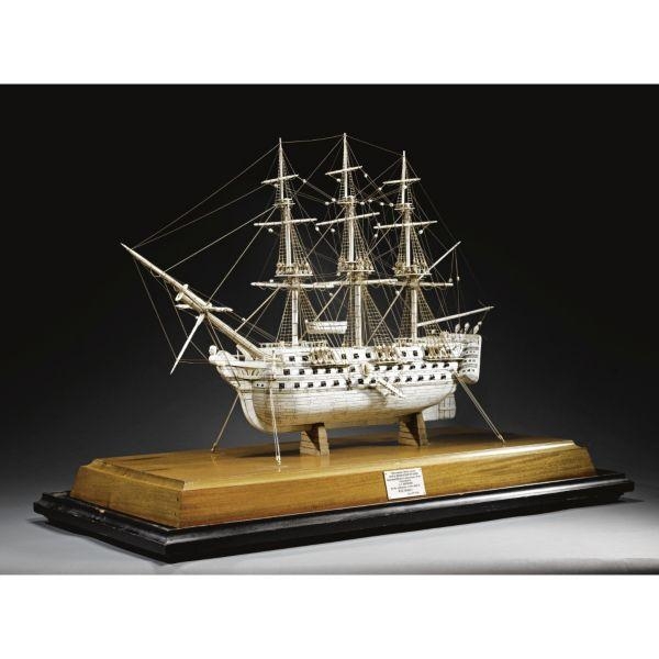 Unknown | ship model of the H.M.S. Resolution | MutualArt